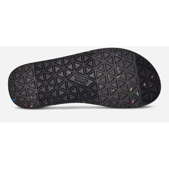 Teva Men's Mid Universal Pride Platform Sandal F16221B Black Rainbow Size 11 - Picture 6 of 6